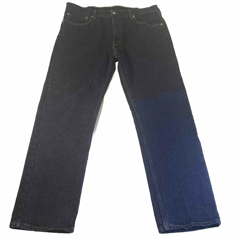 LEVIS RED TAB 505 STRAIGHT LEG Jeans MEN’s 38 X 30 Dark Wash Classic‎ Western